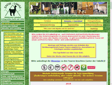 Tablet Screenshot of lamas-alpakas-unterwegs.com